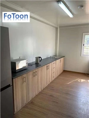Sala de contêiner de acomodação modular para refugiados